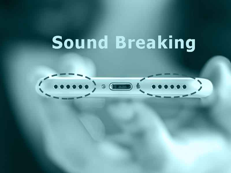 Speaker Sound Breaking